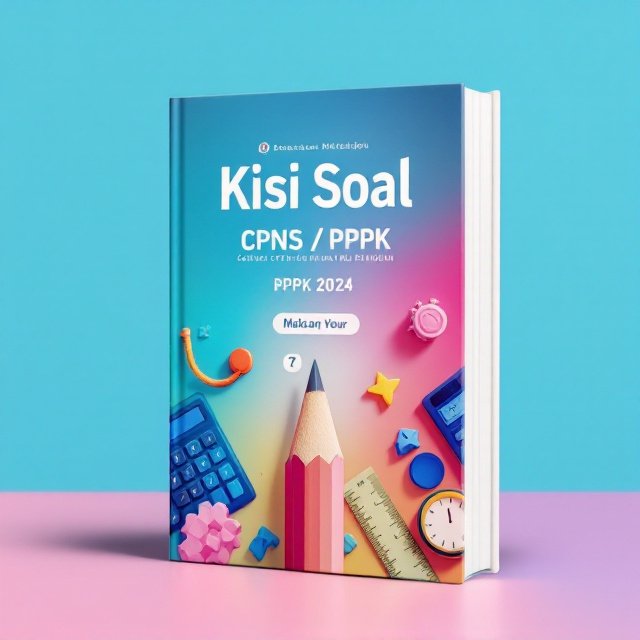 The cover features a close-up image of a pencil with a test bubble filled in, symbolizing success in exams. The pencil is surrounded by other test-related elements like a ruler, a calculator, and a stopwatch to represent the educational and test-focused theme of the book. The background is a gradient of vibrant colors to create a visually appealing and modern look.