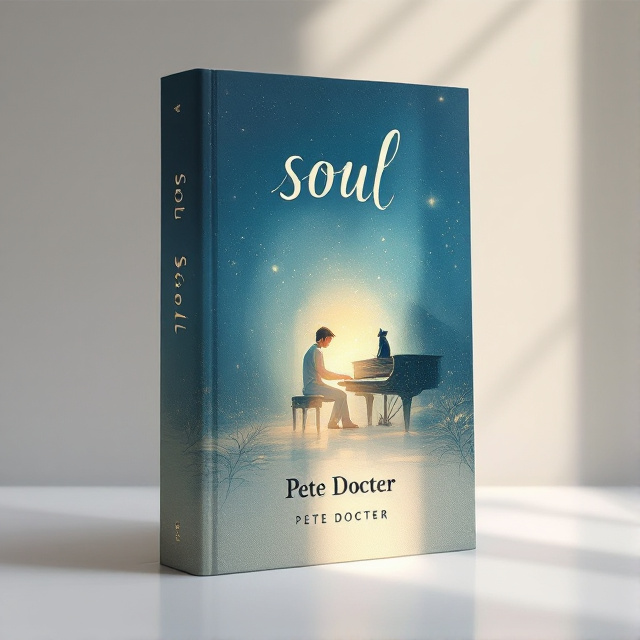 The cover features a mesmerizing illustration of a man playing the piano, surrounded by an ethereal light. A cat is perched on top of the piano, adding a touch of whimsy to the scene. The illustration is created with soft, dream-like strokes, giving it a magical and fantastical feel.