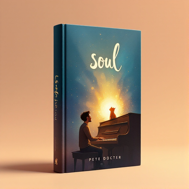 A dream-like illustration of a man playing a piano, surrounded by a warm, glowing light. A cat is sitting on the piano, looking up at the man. The illustration has a whimsical, animated style.