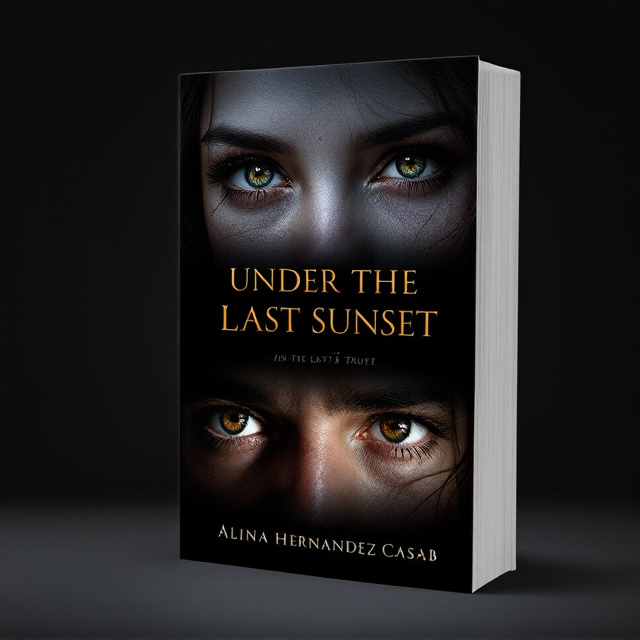 The cover features a close-up of a girl's eyes in realistic detail, reflecting love and intensity. Below her eyes, there is a close-up of a boy's eyes, showing sadness but also a hint of love. The eyes are the main focus of the cover, surrounded by a black background that creates a sense of mystery and intrigue.
