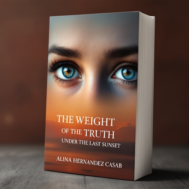 The cover features a close-up of realistic eyes, with one eye belonging to a girl and the other belonging to a boy. The girl's eye is full of love, while the boy's eye shows sadness mixed with love. The eyes are the central focus of the cover, with subtle hints of a sunset in the background.