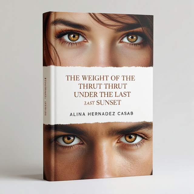 The cover features a close-up image of a girl's brown eyes on the top and a close-up image of a boy's dark brown eyes on the bottom. The eyes are realistic and convey emotions of love and hate. The background is light, representing the book's genre of enemies to lovers.