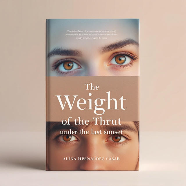 The cover features a close-up of a couple's eyes, with the girl's light brown eyes placed on the top half of the cover and the boy's dark eyes placed on the bottom half. The girl's eyes show love and affection, while the boy's eyes convey a mix of love and sadness. The background is a soft, light-colored gradient, symbolizing hope and new beginnings.
