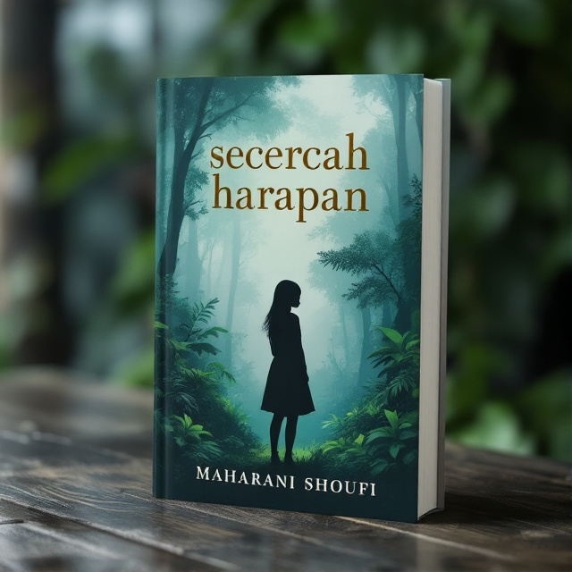 The cover features a silhouette of a girl standing alone in a misty forest. The girl is portrayed in a contemplative pose, conveying a sense of confusion and solitude. The forest is depicted with vibrant and lush greenery, adding to the overall aesthetic appeal of the cover design.