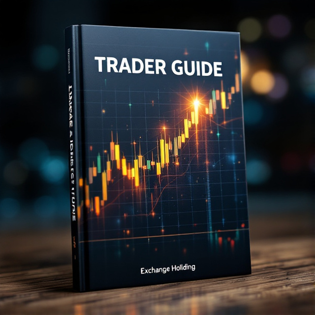 The cover features a close-up image of a stock market chart with an upward trend, symbolizing the idea of getting rich and achieving goals through trading. The image is placed in the center of the cover, surrounded by rays of light to add a sense of excitement and fulfillment.