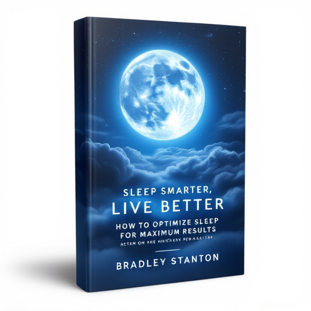 The cover features a serene night sky with a full moon as the central element. There are soft clouds surrounding the moon, creating a peaceful atmosphere. The title and author name are placed towards the bottom of the cover, with a subtle glow effect to make them stand out against the dark sky.
