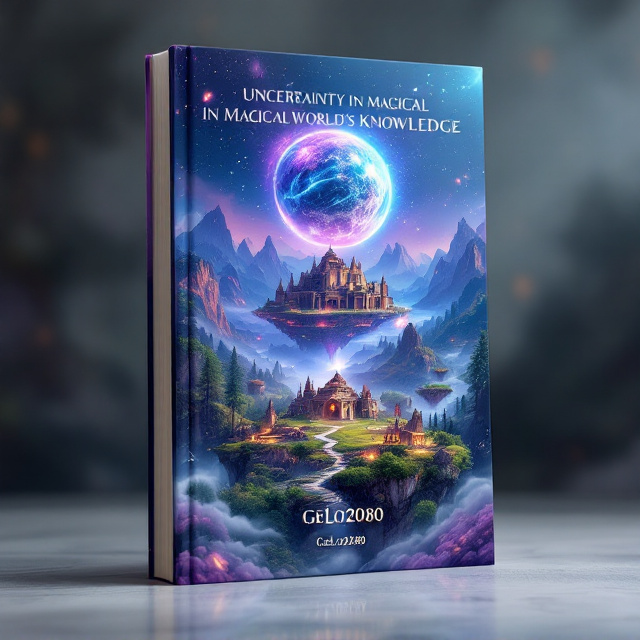 The cover features a captivating fantasy landscape, with a mystical planet taking center stage. The planet's surface is adorned with ancient ruins and vibrant magical energies, creating an ethereal and awe-inspiring scene. Lush forests, towering mountains, and floating islands add depth and intrigue to the composition. The overall atmosphere exudes mystery and greatness, hinting at the hidden truths and arcane secrets that lie within the book.