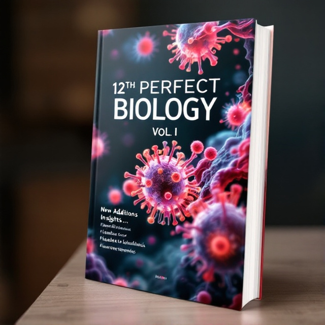 The cover features a captivating image of a virus infecting bacteria, with vibrant colors and intricate details. The image is the focal point of the cover, taking up most of the space, while the text and additional elements are strategically placed around it.