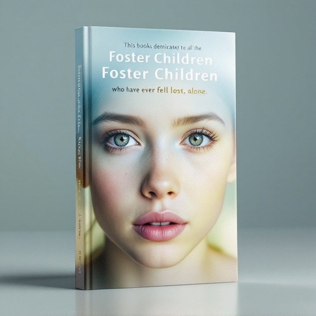 The cover features a close-up image of a young adult's face, capturing their emotion through their eyes. The background is a soft, pastel gradient, transitioning from a light blue to a pale yellow, symbolizing hope and healing. The title is placed at the top of the cover in bold, uppercase letters, with each word separated by a vertical line. The author's name is displayed in a smaller, lowercase font at the bottom right corner of the cover.