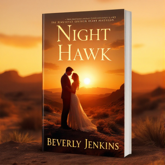 A couple standing at the edge of the desert, with the sun setting behind them, casting a warm glow over the landscape.