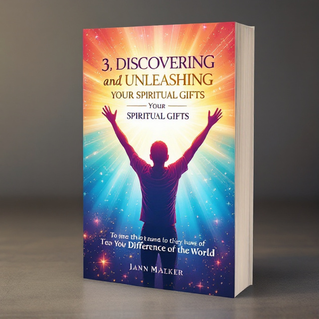 The cover features a vibrant and colorful illustration of a person with their arms raised in a joyful and triumphant gesture, surrounded by rays of light and spiritual symbols. The title is prominently displayed at the top, with the subtitle below it, and a small tagline at the bottom.