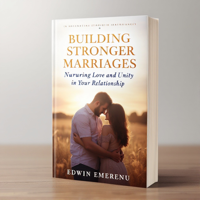 The cover features a beautiful image of a couple embracing, symbolizing love and unity. The image is placed in the center, with a soft and warm color palette creating a peaceful and inviting atmosphere. The title is displayed at the top, with the author's name at the bottom, both in elegant and easy-to-read fonts.