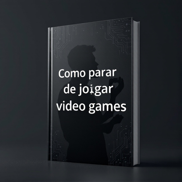 A large silhouette of a person in a thinking pose, with a game controller loosely hanging from their hands, set against a dark, muted background. Subtle electronic circuit patterns blend into the shadowed areas, enhancing the theme.