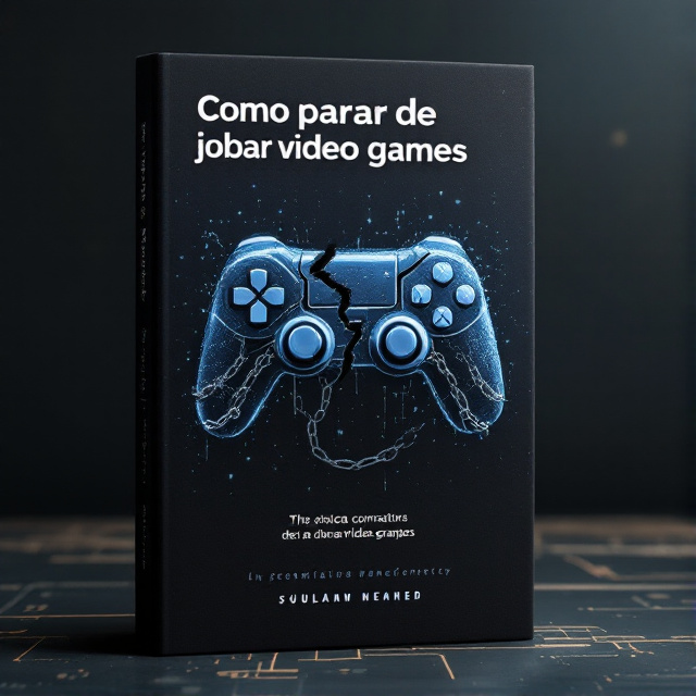A large, fractured video game controller is centered on a dark background, with virtual chains breaking away from it, symbolizing freedom. Subtle digital patterns overlay the background to create a tech-esque feel.