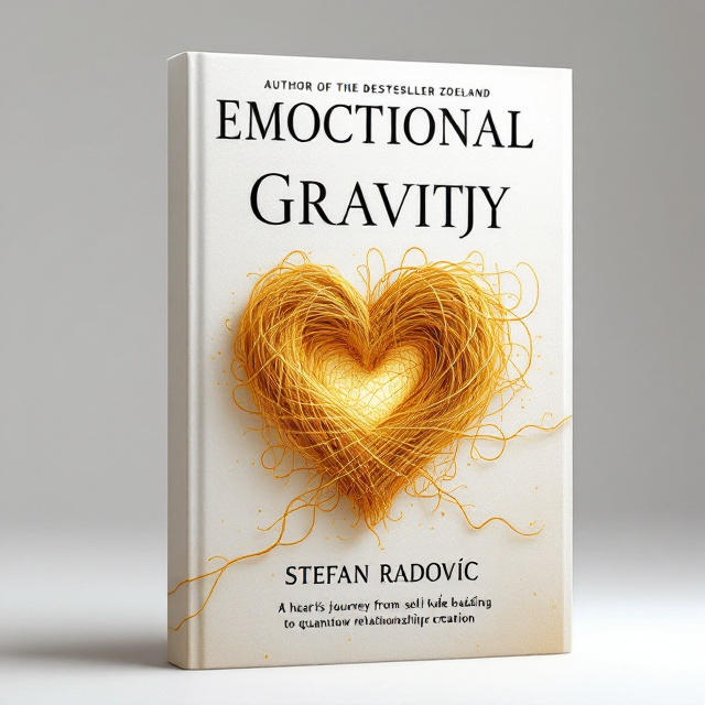 The cover features a white-gold background that exudes elegance. At its center, a heart-shaped golden yarn captivates the eye, surrounded by swirling threads that create a vortex-like motion. These threads all flow gracefully toward the left, except for one unique strand that boldly stretches out to the right, drawing attention to the mystery and emotional depth of the story.