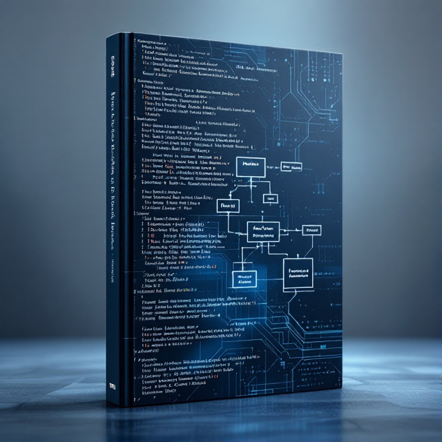 A sleek and modern representation of a class diagram with interconnected nodes and lines on a digital-abstract background. The Java source code is subtly integrated into the background, with snippets visible but not overpowering. The color palette includes shades of blue, white, and grey to represent technology and clarity.