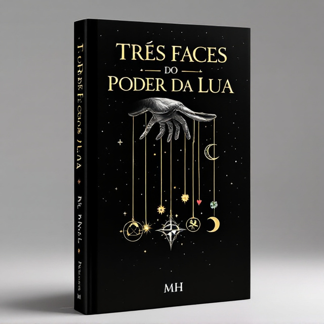 The cover features a dark, almost black, night sky as the background, exuding a sense of quiet and mystery. Centered on the cover is a puppet master’s hand manipulating marionette strings. Dangling from these strings are a compass, a sun, a heart, a four-leaf clover without a stem, and a crescent moon. One of the marionette strings loops back around to manipulate the puppet master's hand, creating an intriguing and complex visual.