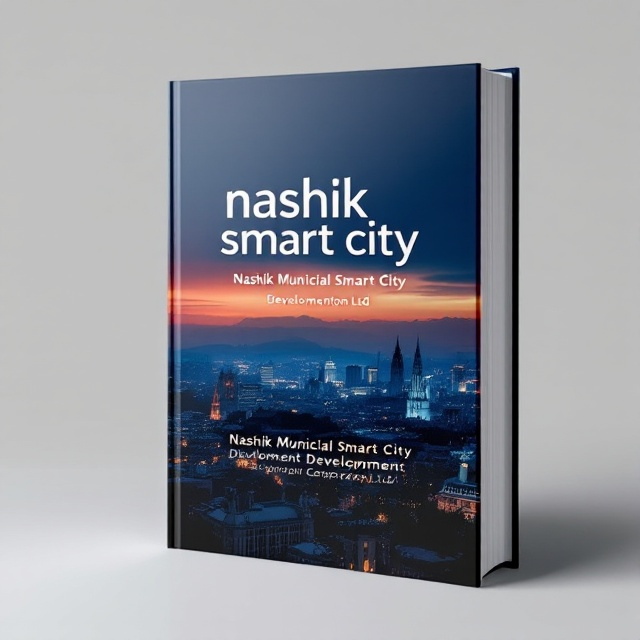 A panoramic view of Nashik's skyline at dusk, showcasing the blend of historic and modern architecture under a gradient sky transitioning from orange to deep blue. Silhouettes of key landmarks are highlighted, capturing the essence of the city's growth and cultural heritage.