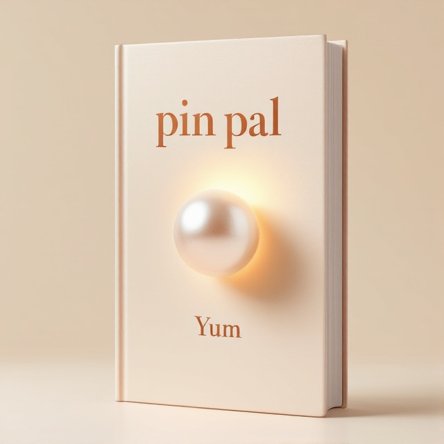 A creamy pearl-colored background adorned with a single, large, luminous pearl situated in the middle of the cover. The visual style is simple and clean, with the pearl being the central focal point.