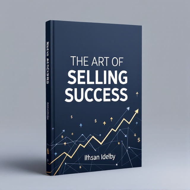 A dynamic dark navy background with subtle upward arrows and abstract line graphs intertwined in a sleek, modern pattern. The subtle incorporation of dollar symbols is achieved through faint, reflective accents. At the center, interconnected abstract icons symbolize connection and influence.
