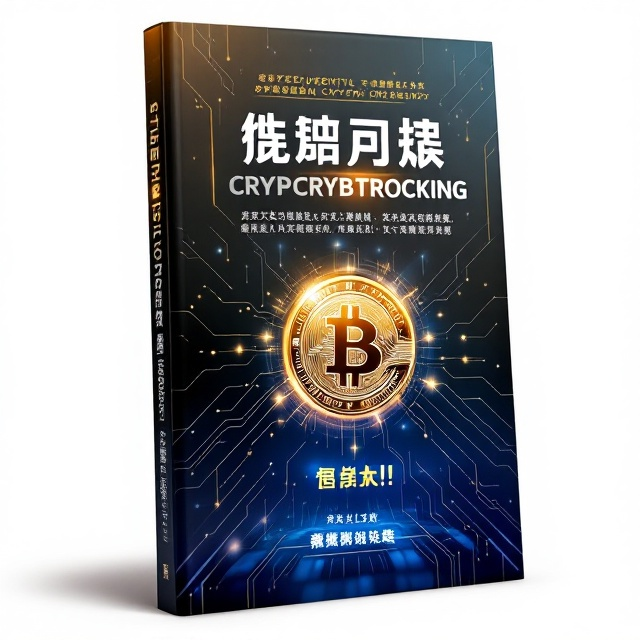 The cover features a sleek, futuristic design with a gradient background transitioning from a deep blue at the bottom to a shining gold at the top, symbolizing the journey from uncertainty to success in cryptocurrency trading. In the center, there is a digital coin partially floating and emanating a subtle glow, as if being illuminated by an unseen light source. Around the coin, there are circuit-like lines in a lighter shade to give a high-tech impression.