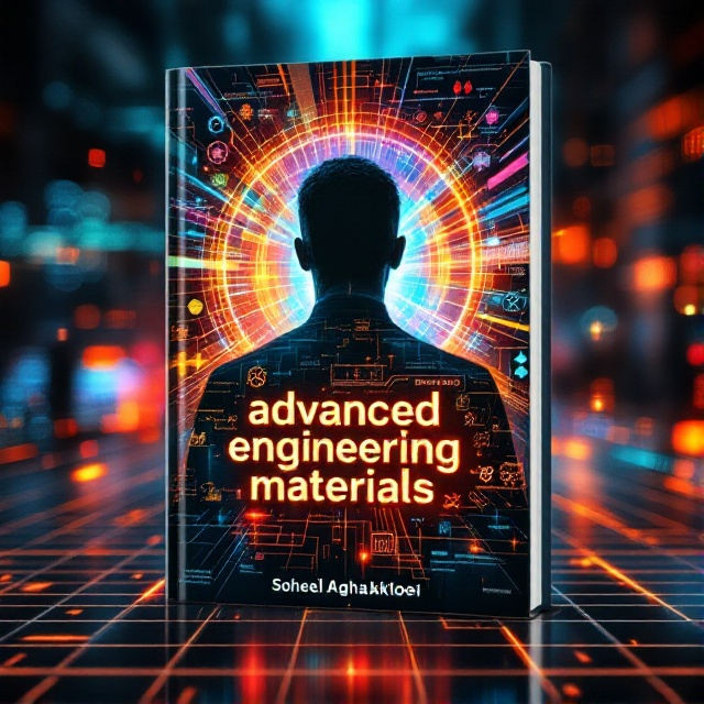 A striking image of a person silhouetted against an array of scientific imagery, including atomic symbols, protective materials like poly urea tungsten carbide, and visual depictions of X-ray and gamma ray radiations. The background showcases a luminous cityscape blending with a glowing grid pattern to symbolize technological advancement.