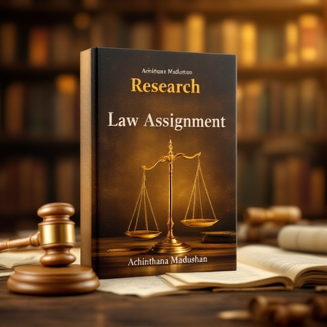 A striking image of a gavel and scales of justice set against a backdrop of legal documents and a bookshelf lined with law books. The background features a soft gold hue, symbolizing wisdom and prestige, with subtle textures resembling old parchment.