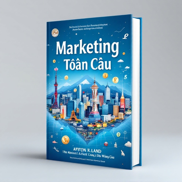 A striking cover featuring a collage of iconic Japanese cityscapes overlaid with global currency symbols, subtle stock market graphs, and a globe subtly incorporated into the background to emphasize international reach. The focus is on a vibrant blue sky with hints of silver accents to convey professionalism and economic stability.