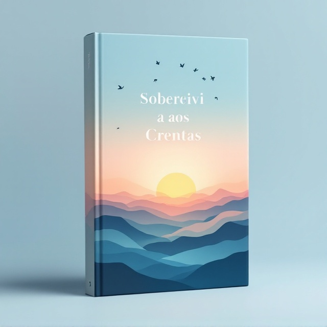 The cover features a serene and subtly abstract depiction of a sunrise emerging over rolling hills, infused with soft pastel colors that evoke a sense of renewal and hope. Above the horizon, a flight of birds soars upward, symbolizing freedom and dreams. The background has a gentle gradient from a deep blue sky transitioning into warm tones as it approaches the horizon, suggesting the transition from night to day.