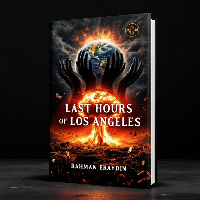 The cover is dominated by a dark, apocalyptic Earth at the center, enveloped by five ominous hands reaching outwards, symbolizing NATO members. Above the dark planet, the faint outlines of the NATO and UN logos are interwoven with swirling clouds, suggesting impending chaos. In the foreground, a powerful nuclear explosion bursts upwards, while fragmented economic symbols like shattered dollar and euro signs are scattered across the scene, reflecting a world in collapse. The backdrop has a gradient from deep blacks to fiery reds, creating a dramatic tension and urgency.