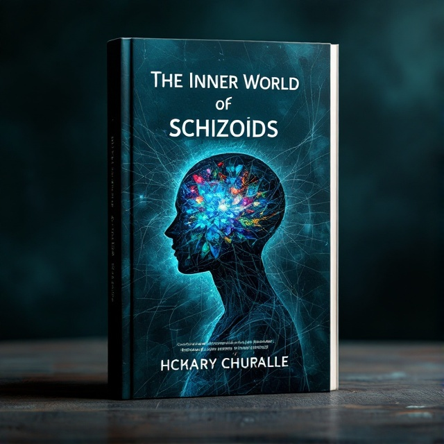 A deep, textured background of swirling dark blues and greens suggests an inner, unseen world. An abstract human silhouette is at the center, partially fragmented, revealing a kaleidoscope of colors within, symbolizing hidden depths and unique perspectives. Stylized lines radiate outward, representing connections and relationships.