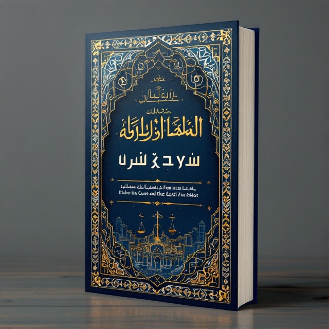 The cover features a prominent Iranian architectural motif, such as intricate tilework or a recognizable silhouette of an iconic Persian structure. In the foreground, scales of justice subtly blend with the architectural elements, symbolizing the intersection of law and architecture. A palette of deep blues and golds is used to evoke a sense of authority and tradition.