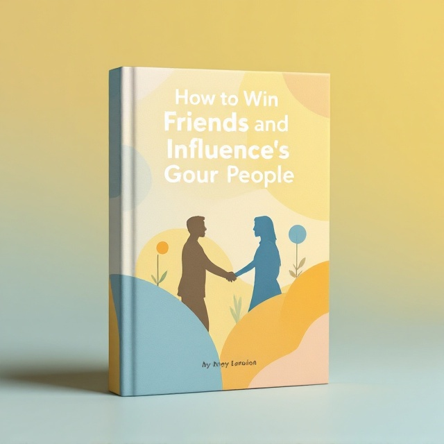 The cover features an image of two silhouetted figures in a warm, friendly handshake, placed centrally. They are surrounded by abstract geometric shapes, subtly suggesting communication. The background is a blend of soft yellows and blues that creates a calming, welcoming atmosphere.