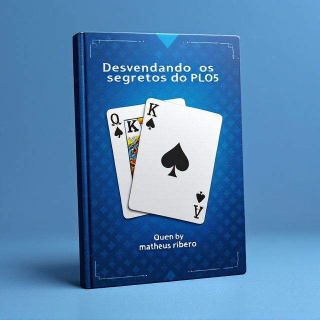 A vibrant blue background with a subtle pattern of playing cards spread across the entire cover. At the center, the Ace of Spades and Ace of Diamonds are displayed prominently in a crisscross fashion, slightly overlapping. Beside them, positioned diagonally, are the King of Spades and King of Diamonds, forming a frame around the center. The Queen of Clubs is resting horizontally at the bottom, slightly elevating the overall design. The cards are depicted with a glossy finish to highlight their importance and authenticity.