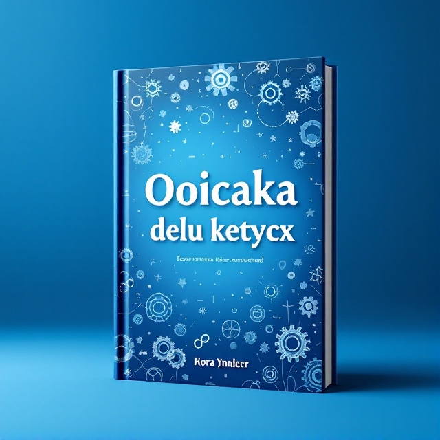 A whimsical background with a deep blue gradient transitioning into a soft white at the center. Illustrations of interconnected gears, infinity symbols, and playful abstract shapes create a sense of movement and thoughtfulness against the blue backdrop. A subtle overlay of light transparent patterns reminiscent of logic puzzles adds texture to the design.