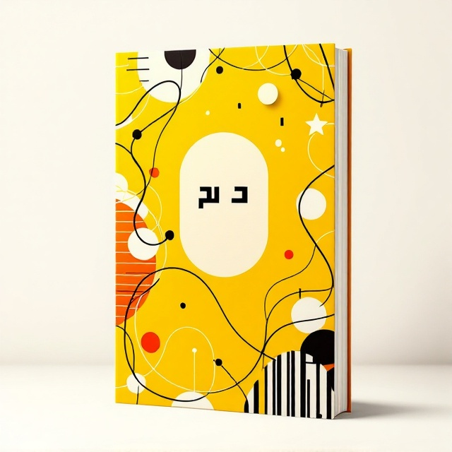 A vibrant yellow backdrop serves as the primary canvas, with abstract shapes and lines reminiscent of contemporary art installations and performances. These elements interweave across the cover in a dynamic, free-flowing manner, giving a sense of movement and creativity. A subtle use of contrasting colors such as black and white outlines provides depth and dimension, suggesting layers and the multifaceted nature of new media art.