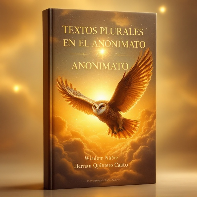 A golden-hued sunset forms the backdrop, casting a soft, radiant glow over the entire cover. A majestic owl soars upward in the foreground, its wings outstretched towards a celestial figure. At the top center, a Roman goddess is depicted with serene and commanding presence, subtly illuminated in the twilight sky, surrounded by faint, delicate clouds. The overall composition blends wisdom and divinity, creating an ethereal atmosphere.