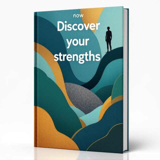 The cover features a dynamic abstract design that symbolizes the discovery and unlocking of inner potential. There are bold, intersecting geometric shapes in vibrant colors like deep blues, greens, and golds that evoke a sense of exploration and academic depth. A central, subtly textured background suggests layers of complexity, with a silhouette of a person breaking through these layered patterns in the top right corner to signify personal growth.