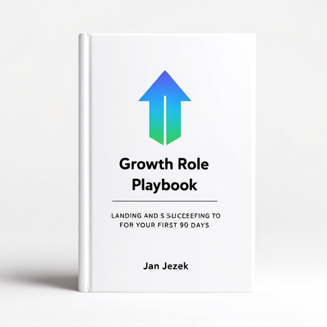 A crisp white background with minimalist iconography placed centrally—a sleek arrow pointing upward to symbolize growth. The arrow is a gradient of blue to green, exuding stability and growth. The author’s name and book title are neatly organized in two blocks directly below the icon, with delicate divider lines for structure. Subtle shadows add depth to the arrow icon and text to make it stand out.