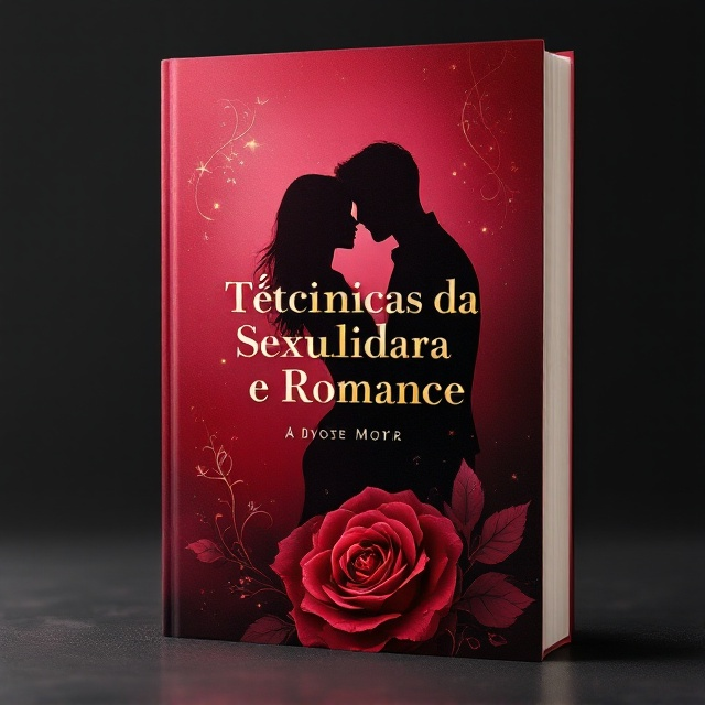 A soft gradient background shifting from deep red to dark purple, evoking passion and mystery. A sensual silhouette of a couple, almost touching but not quite, is semi-transparent in the center of the cover. Delicate gold and silver foil accents swirl subtly around the silhouette, resembling intertwining threads. A bold yet intimate rose bloom is faintly etched in the lower corner, blending seamlessly with the backdrop.