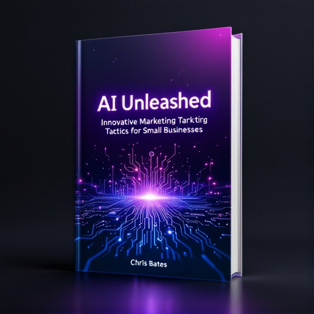 A striking image of a circuit board with vibrant, electric currents coursing through it, set against a deep purple gradient background. The electricity appears dynamic and symbolizes the flow of innovative ideas. The design is minimalist yet high-tech, evoking inspiration and empowerment.
