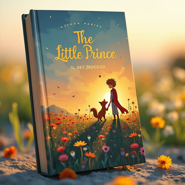 Book Cover Design for a book - flux_mockup