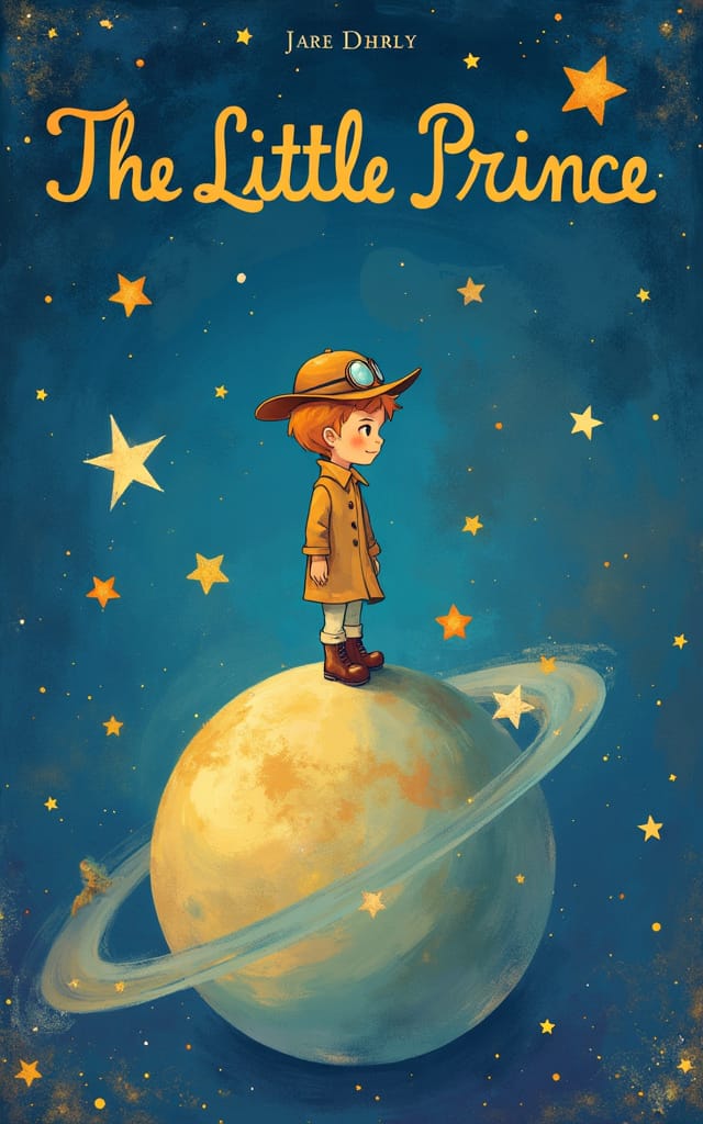Book Cover Design for a book - flux_plain