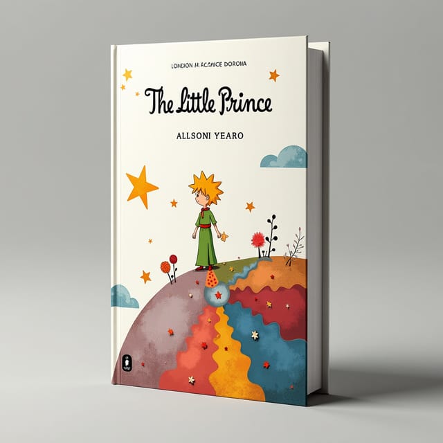 Book Cover Design for a book - flux_mockup