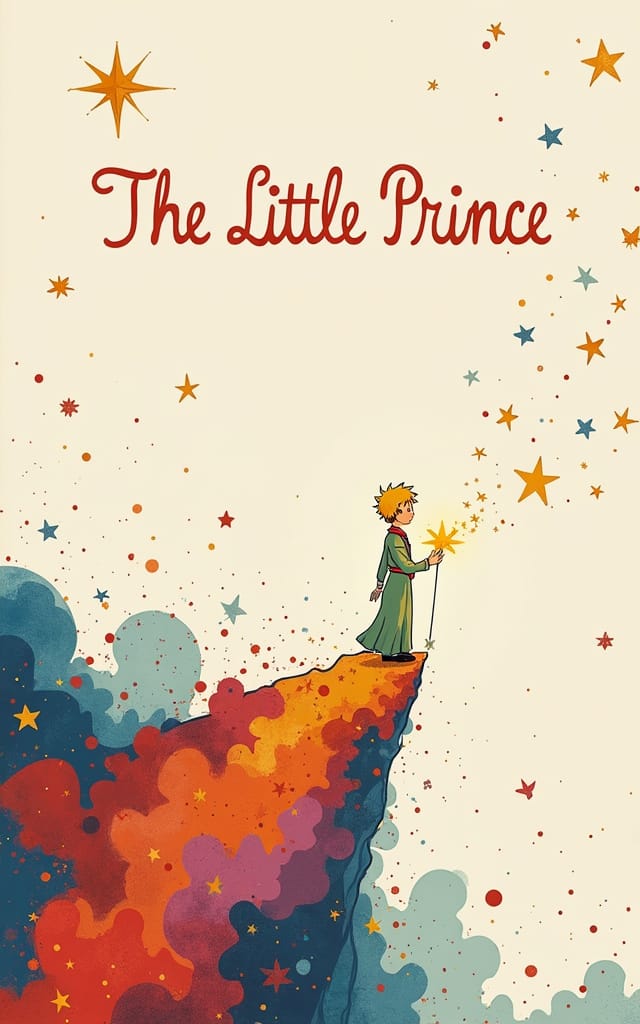 Book Cover Design for a book - flux_plain