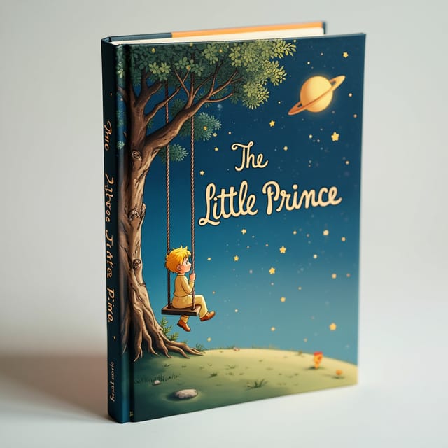 Book Cover Design for a book - flux_mockup
