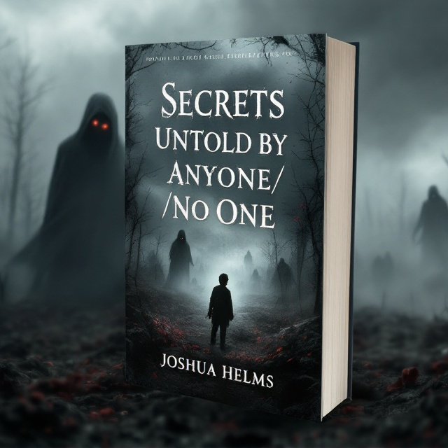 The cover art has a gloomy, mist-shrouded battlefield with shadowy, shifting forms in the background. A cloaked figure, Silas, stands ominously in the left foreground, with glowing eyes, partially turned away. The faint silhouette of Jack as a young boy holds a faded, tattered toy soldier at the lower center of the image, under a hauntingly dull sky. The color palette is a mix of dark grays, with splashes of crimson, symbolizing the horror and sadness intertwined in the story.