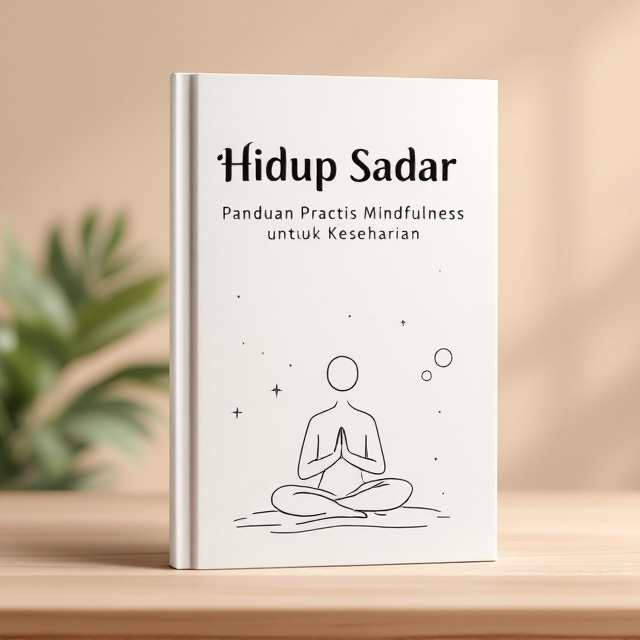 A minimalist Scandinavian-inspired digital art piece featuring a simple line drawing of a person meditating is placed centrally. The background is a soft pastel color, evoking calmness and serenity. Subtle abstract shapes are delicately added to enhance the overall sense of balance and peace without overpowering the main image.