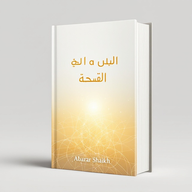 The cover features a soft gradient of whites transitioning to gentle yellows, creating an ethereal light from the top, descending towards the center. At the heart of the cover, an abstract representation of intersecting paths or stories, symbolized by faint lines or shapes in complementary colors, creates a dynamic yet serene pattern. The background is kept minimal to accentuate the glowing effect, embodying hope and revelation.