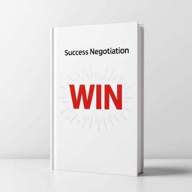 A bold, red win sign centered across a white background with faint strategic lines like those on a game plan subtly integrated. The win sign gives a sense of achievement and success, while the minimalist design keeps it professional and clean.